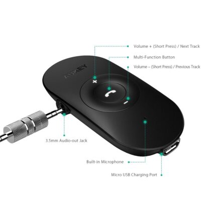 Receptor Inalámbrico Bluetooth Aukey - Imagen 4