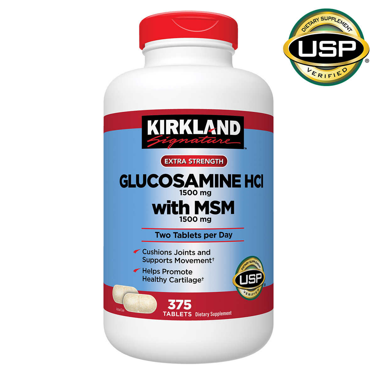 Glucosamine HCI with MSM Kirkland Original Pedidos.co Tienda