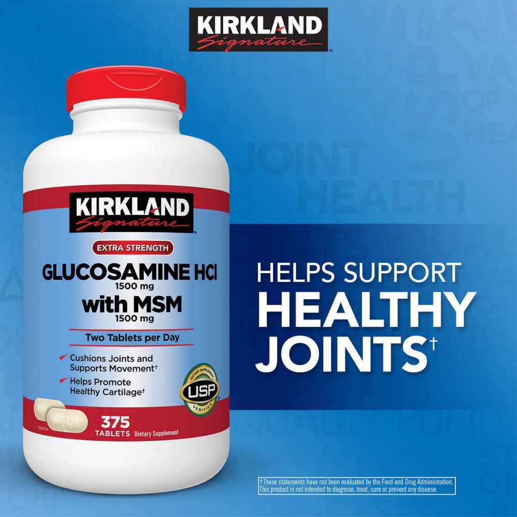 Glucosamine HCI with MSM Kirkland Original Pedidos.co Tienda